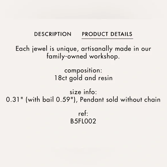 Gigi Clozeau Lilac Rose Pendant - Picture 2 of 11